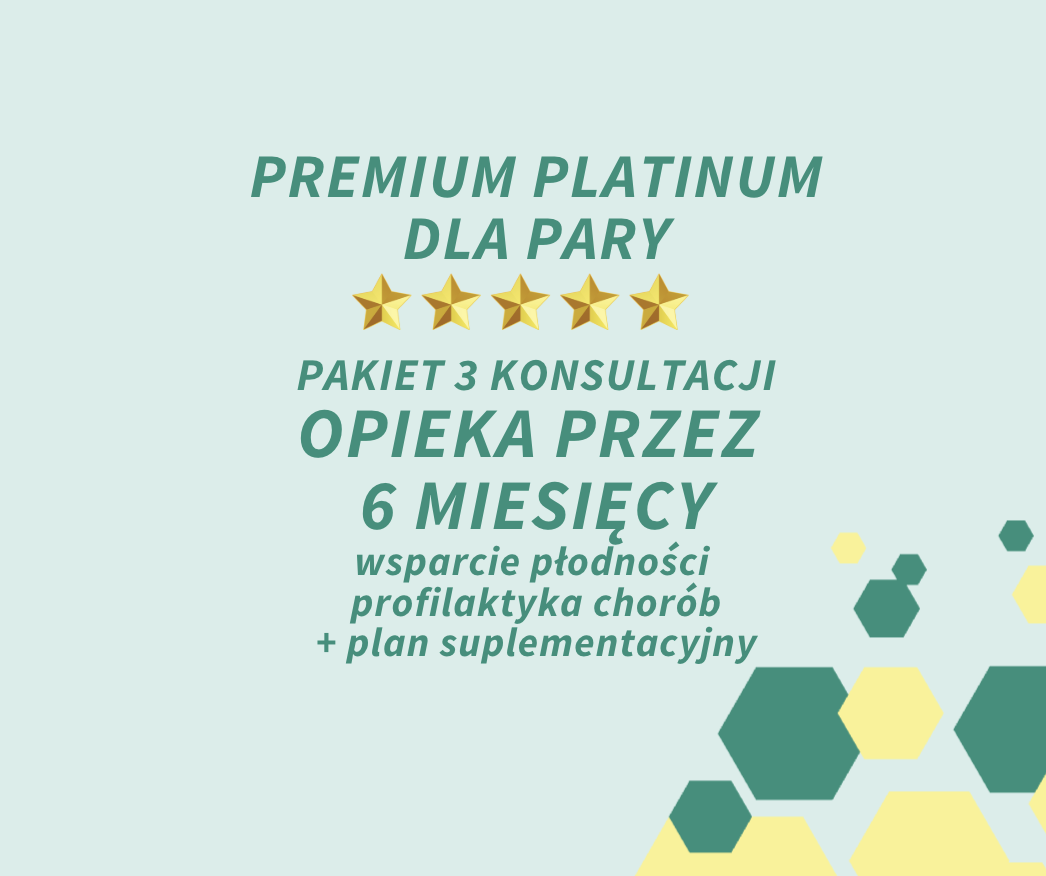 PAKIET PREMIUM – Profilaktyka chorób – 6 miesięcy – DLA PARY